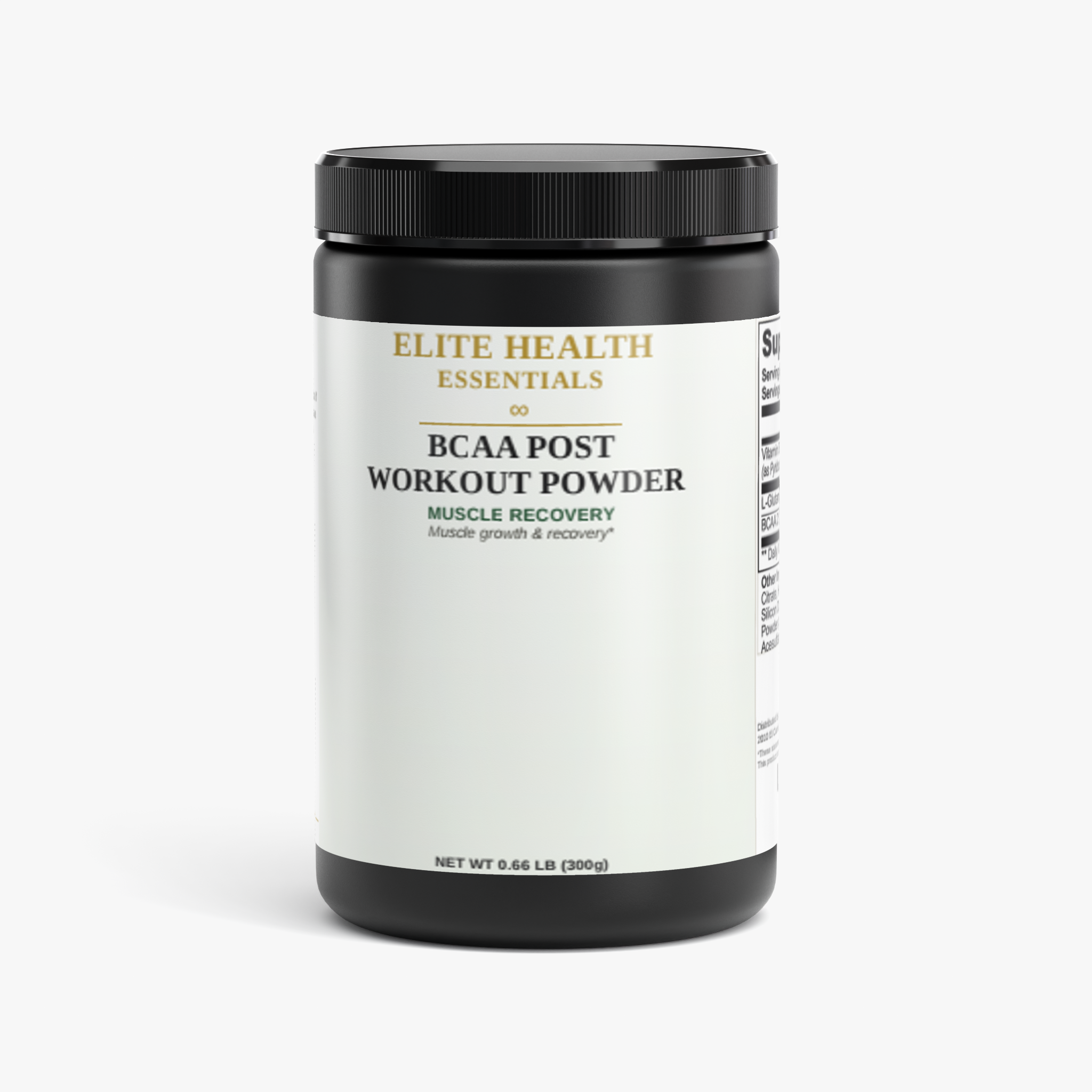 BCAA Post-Workout bottle