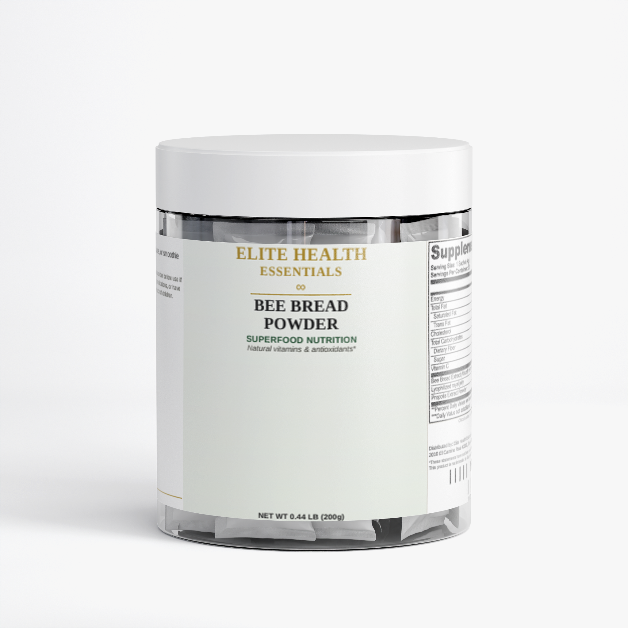 Bee Bread Powder bottle