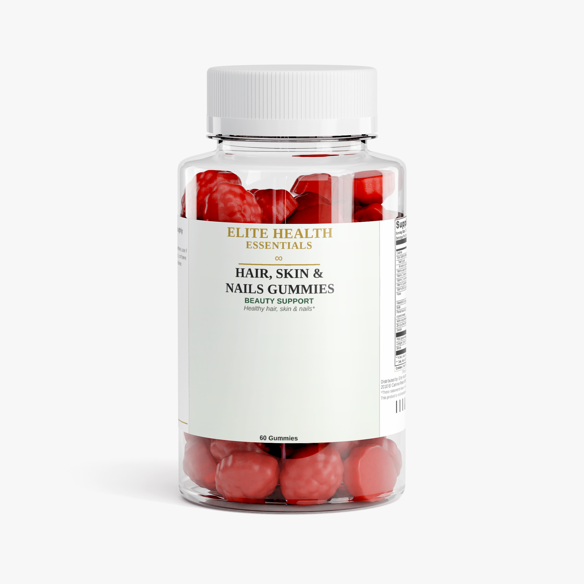 Hair, Skin & Nails Gummies bottle