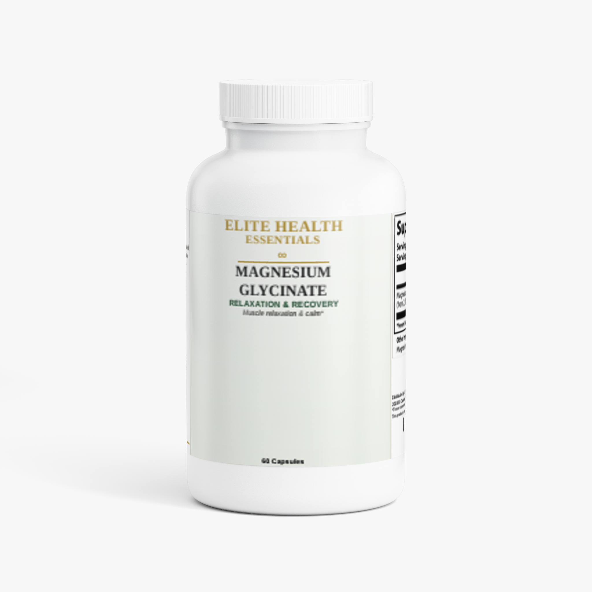 Magnesium Glycinate bottle