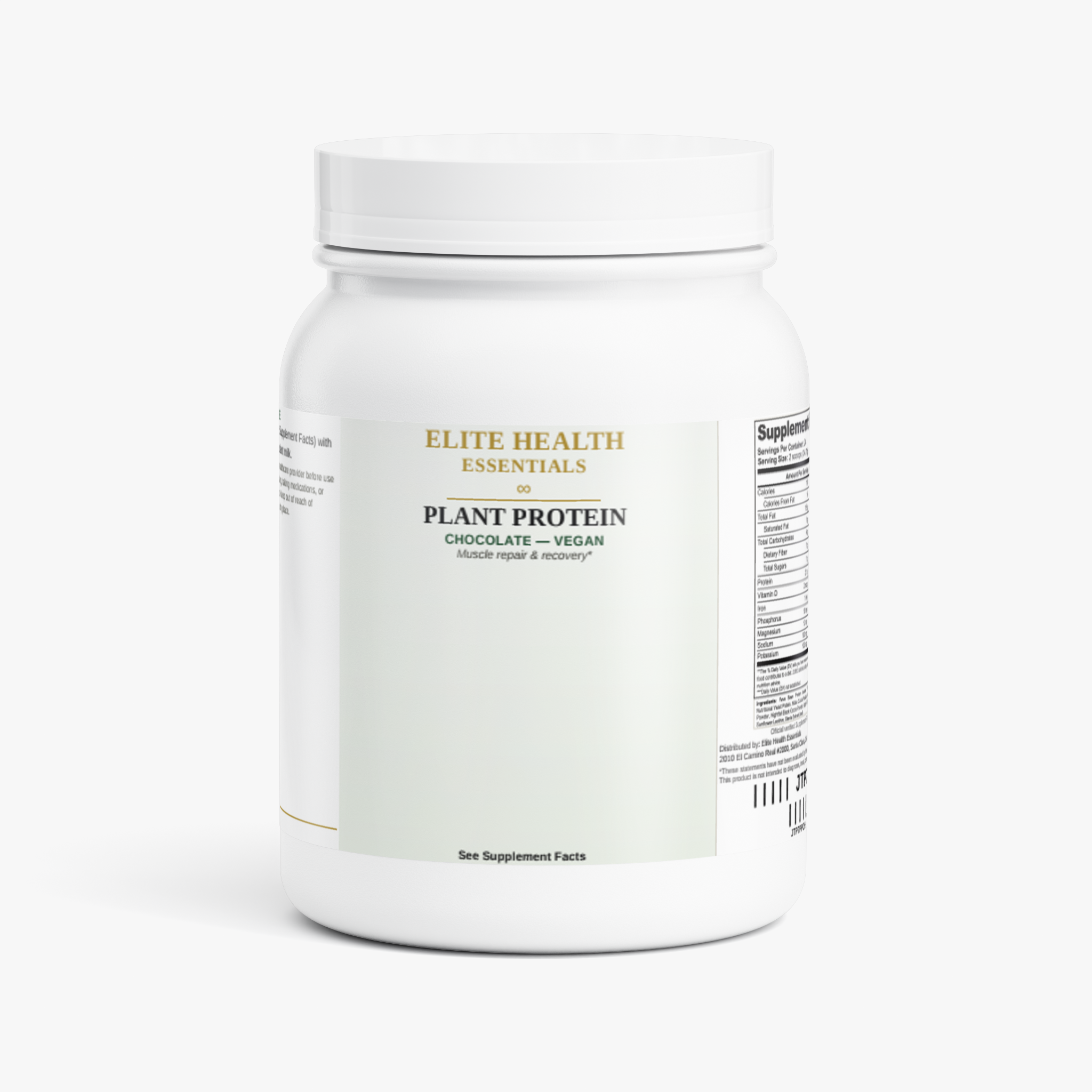 Plant Protein — Chocolate bottle