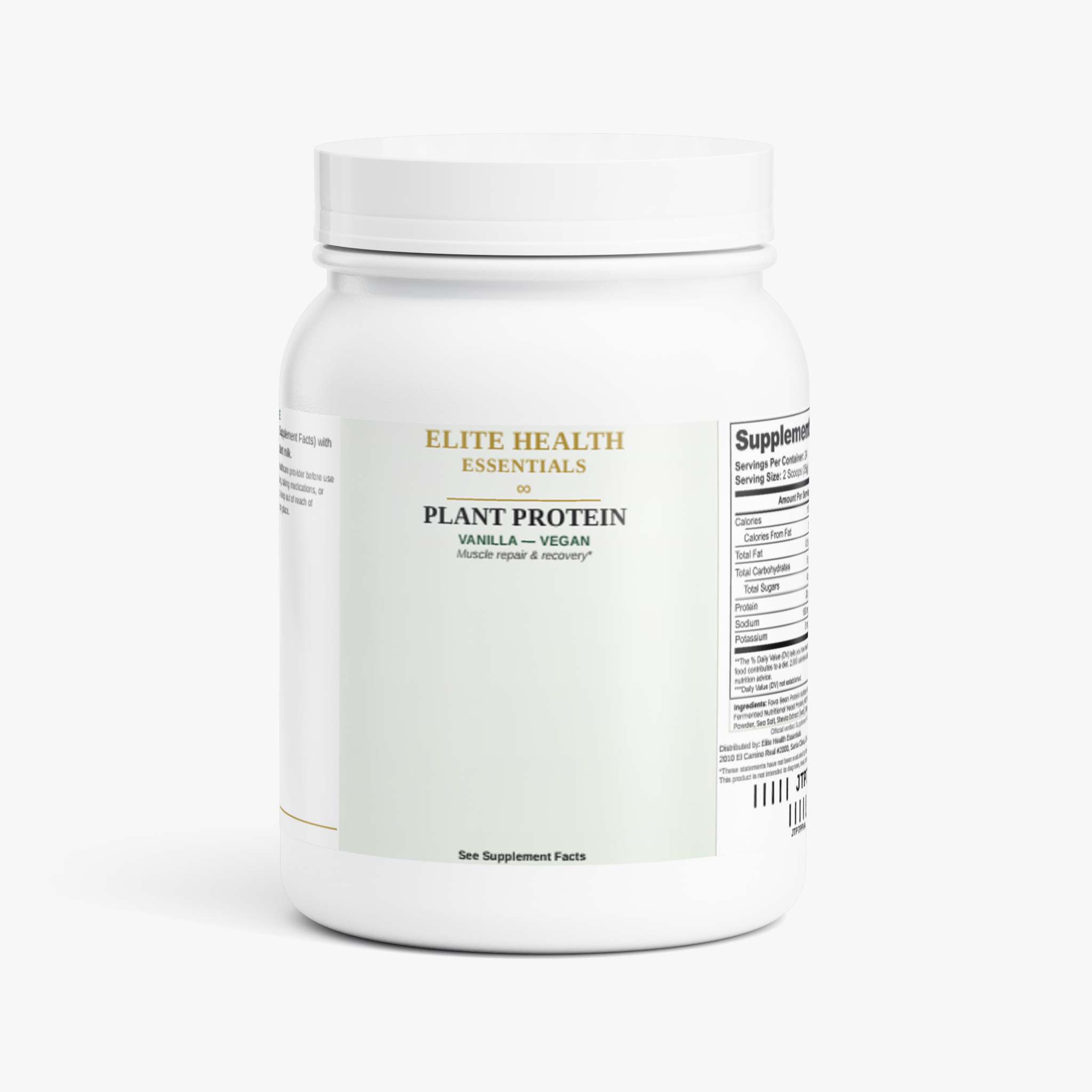 Plant Protein — Vanilla bottle